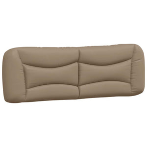 vidaXL Cadre de lit sans matelas "Hvar" Cappuccino-Marron 160x200 cm Similicuir