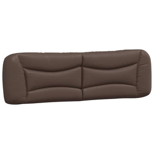 vidaXL Cadre de lit sans matelas « Hvar » marron 180x200 cm en similicuir