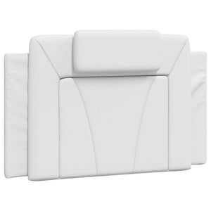 Bettgestell Viana 80x200 cm Weiß Kunstleder