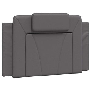 vidaXL Cadre de lit « Viana » sans matelas, gris 80x200 cm, similicuir
