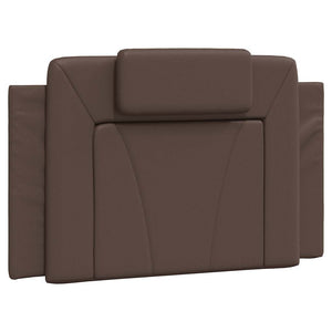 Bettgestell Viana Braun 90x200 cm Kunstleder
