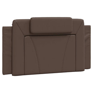 Bettgestell Viana Braun 100x200 cm Kunstleder