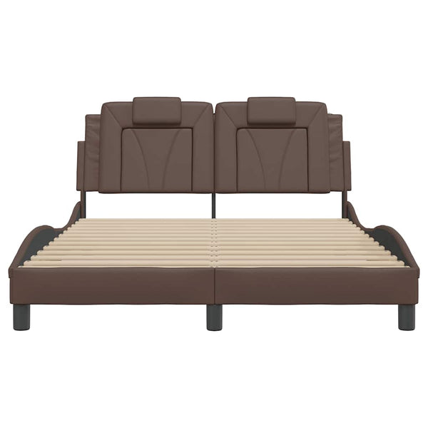 Bettgestell Viana Braun 120x200 cm