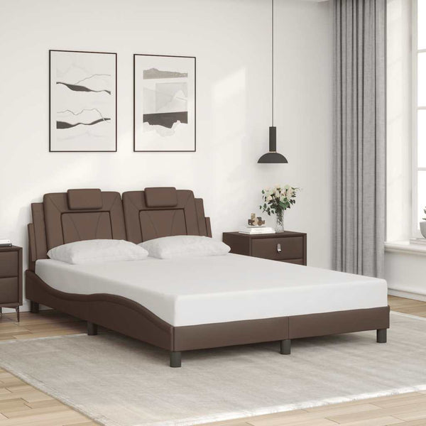 Bettgestell Viana Braun 120x200 cm