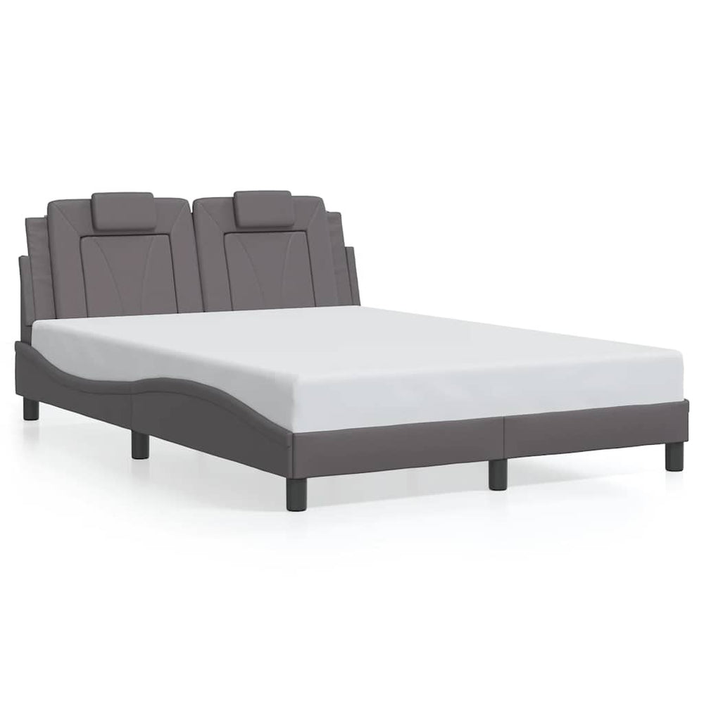 Bettgestell Viana Grau 120x200 cm