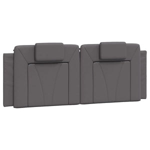 vidaXL Cadre de lit « Viana » sans matelas gris 120x200 cm similicuir
