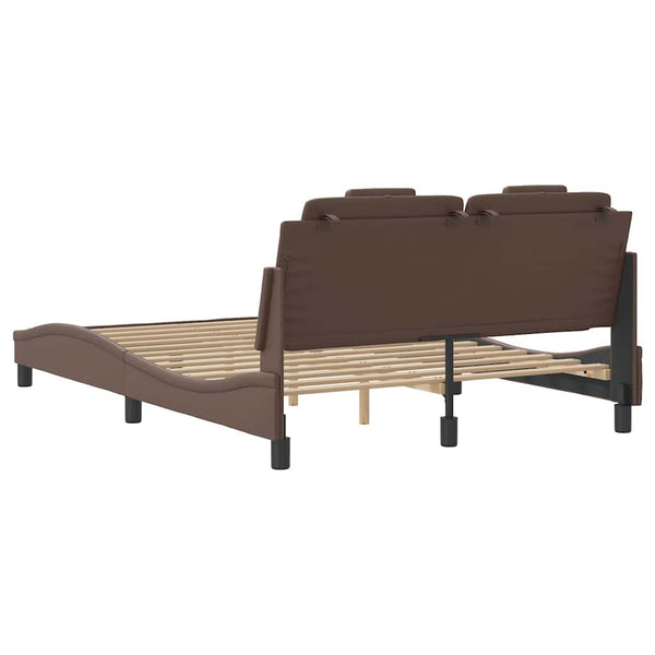 Bettgestell Viana Braun 140x200 cm