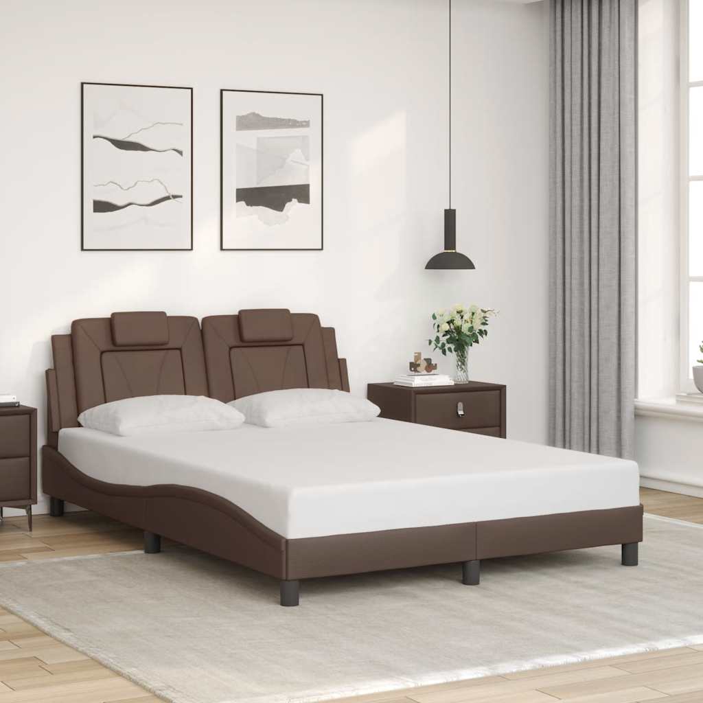 Bettgestell Viana Braun 140x200 cm