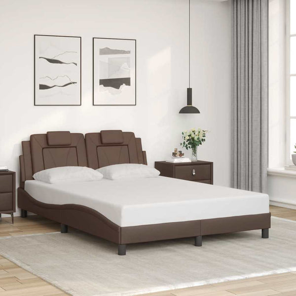 Bettgestell Viana Braun 140x200 cm