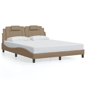 Bettgestell Viana Cappuccino-Braun 160x200 cm