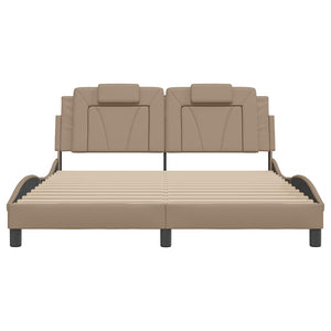 Bettgestell Viana Cappuccino-Braun 160x200 cm
