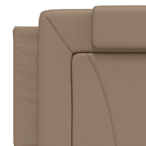Bettgestell Viana Cappuccino-Braun 160x200 cm
