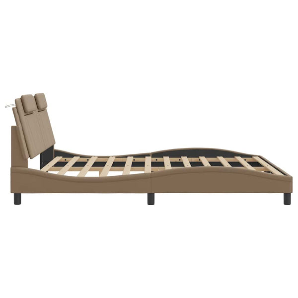 Bettgestell Viana Cappuccino-Braun 180x200 cm