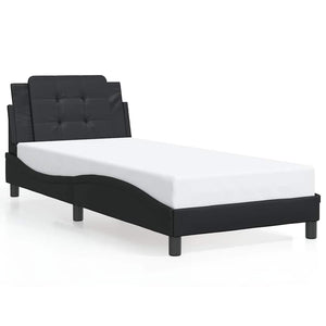 Bettgestell Zadar Schwarz 90x190 cm