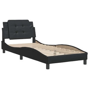 Bettgestell Zadar Schwarz 90x190 cm