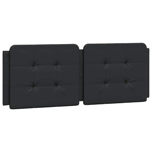 Bettgestell Schwarz 120x200 cm Kunstleder
