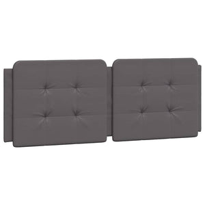 Bettgestell Grau 120x200 cm Kunstleder