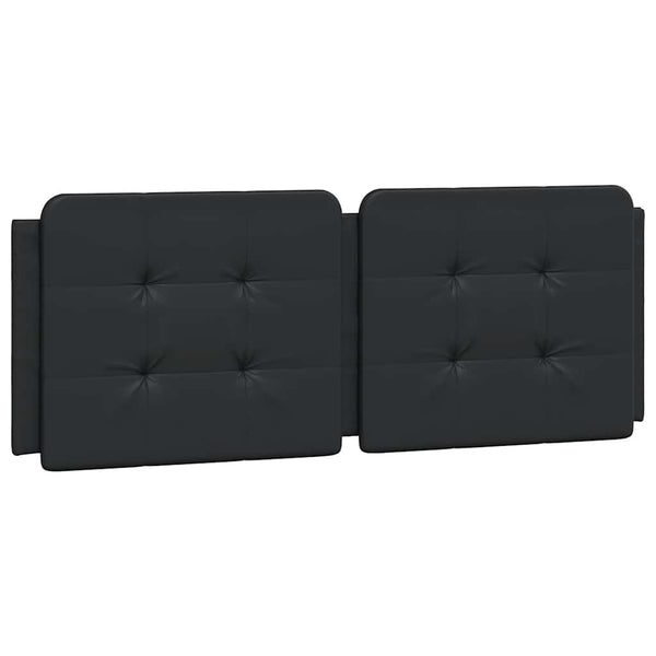 Bettgestell Schwarz 140x200 cm Kunstleder