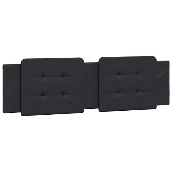 Bettgestell Schwarz 180x200 cm Kunstleder