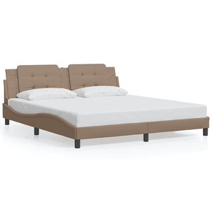 Bettgestell Zadar Cappuccino-Braun 180x200 cm