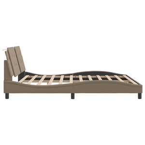 Bettgestell Zadar Cappuccino-Braun 180x200 cm