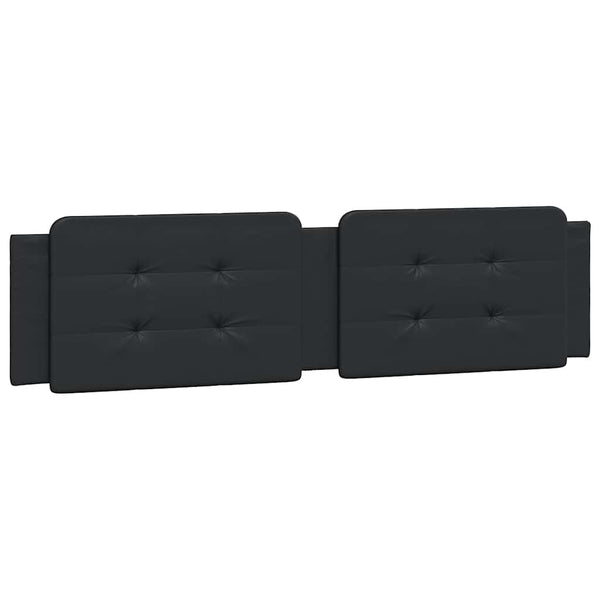 Bettgestell Schwarz 200x200 cm Kunstleder
