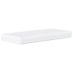 Bett mit Matratze Dover Dunkelgrau 80x200 cm
