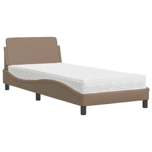 Bett mit Matratze Dover Cappuccino 80x200 cm