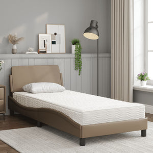 Bett mit Matratze Dover Cappuccino 80x200 cm