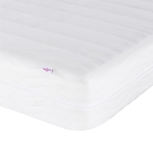 vidaXL Lit avec matelas "Dover" marron 90x190 cm similicuir