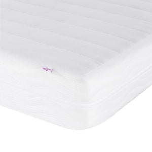vidaXL Lit avec matelas « Dover » Noir 90x200 cm Velours