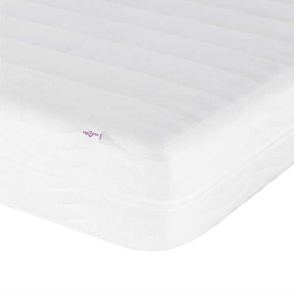 vidaXL Lit avec matelas "Dover" bleu 90x200 cm velours