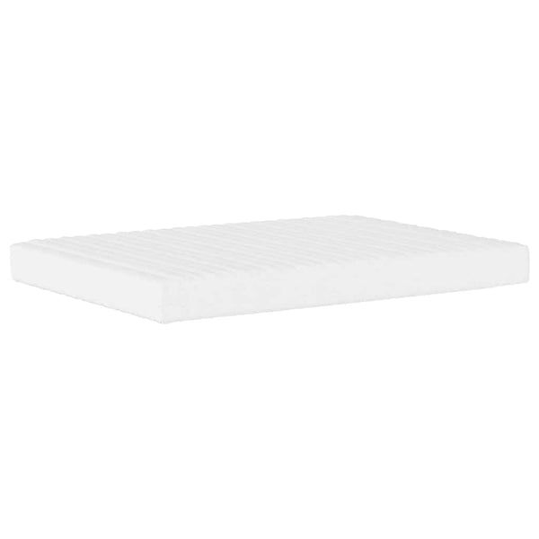 Bett mit Matratze Dover Schwarz 120x200 cm Samt