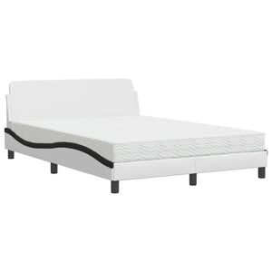 Bett mit Matratze Dover 140x190 cm Kunstleder