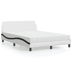 Bett mit Matratze Dover 140x190 cm Kunstleder