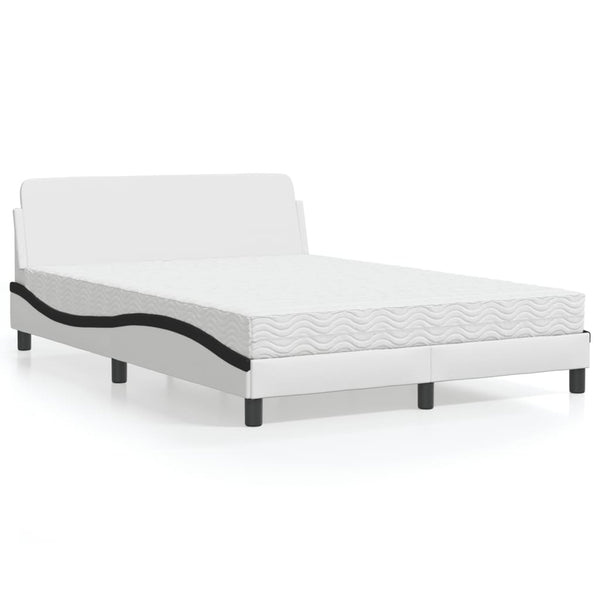 Bett mit Matratze Dover 140x190 cm Kunstleder
