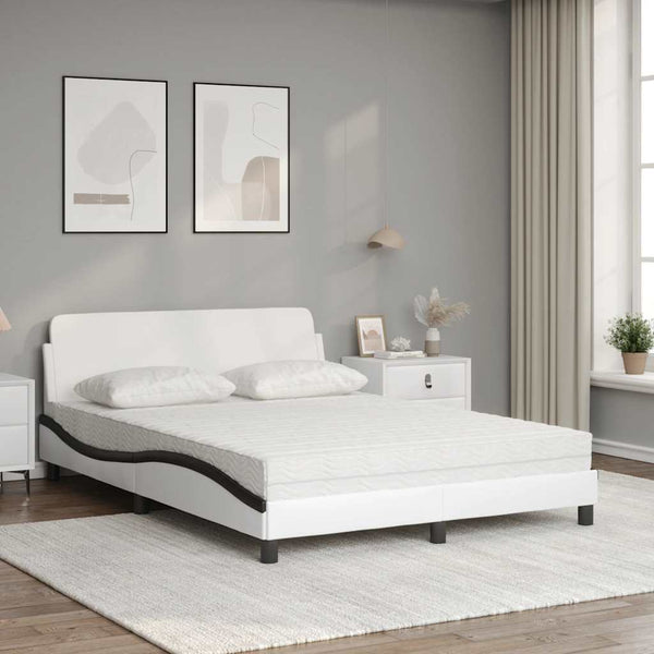 Bett mit Matratze Dover 140x200 cm Kunstleder