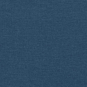 Bett mit Matratze Dover Blau 160x200 cm