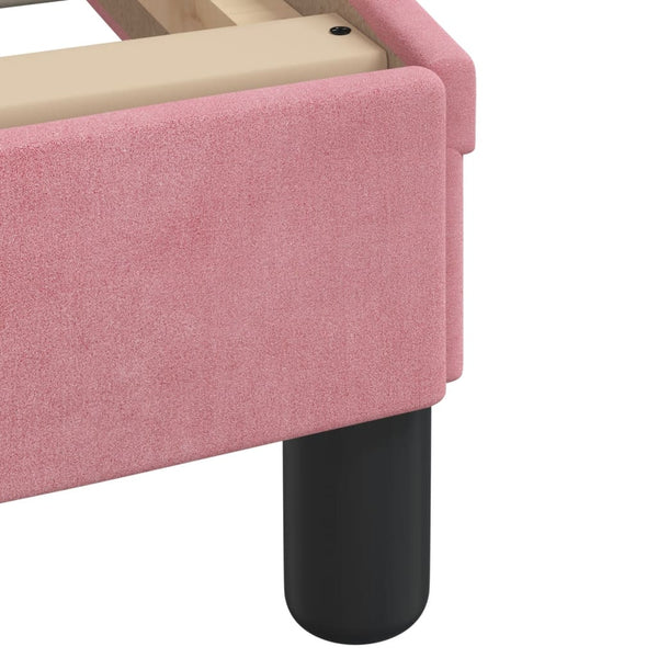 Bett mit Matratze Dover Rosa 180x200 cm