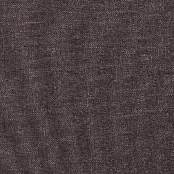 Bett mit Matratze Dover Dunkelbraun 200x200 cm