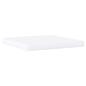 Bett mit Matratze Dover Blau 200x200 cm Samt