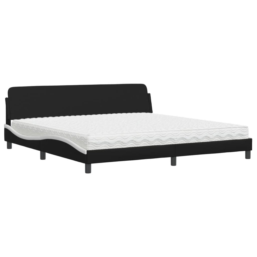 Bett mit Matratze Dover 200x200 cm Kunstleder