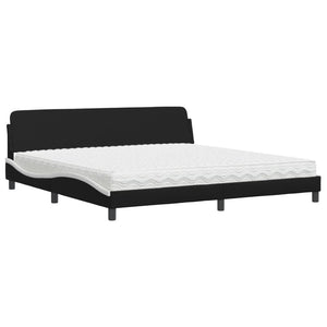 Bett mit Matratze Dover 200x200 cm Kunstleder