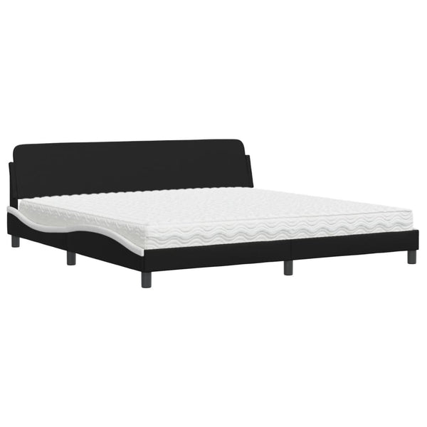 Bett mit Matratze Dover 200x200 cm Kunstleder