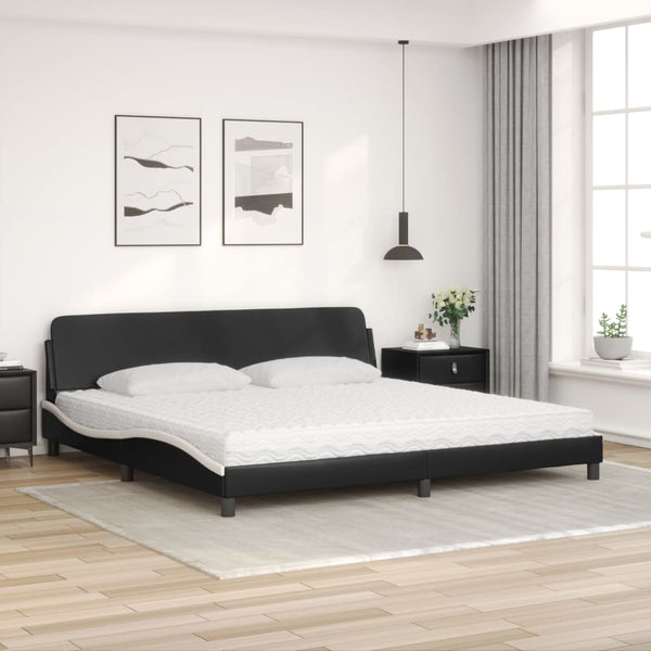 Bett mit Matratze Dover 200x200 cm Kunstleder