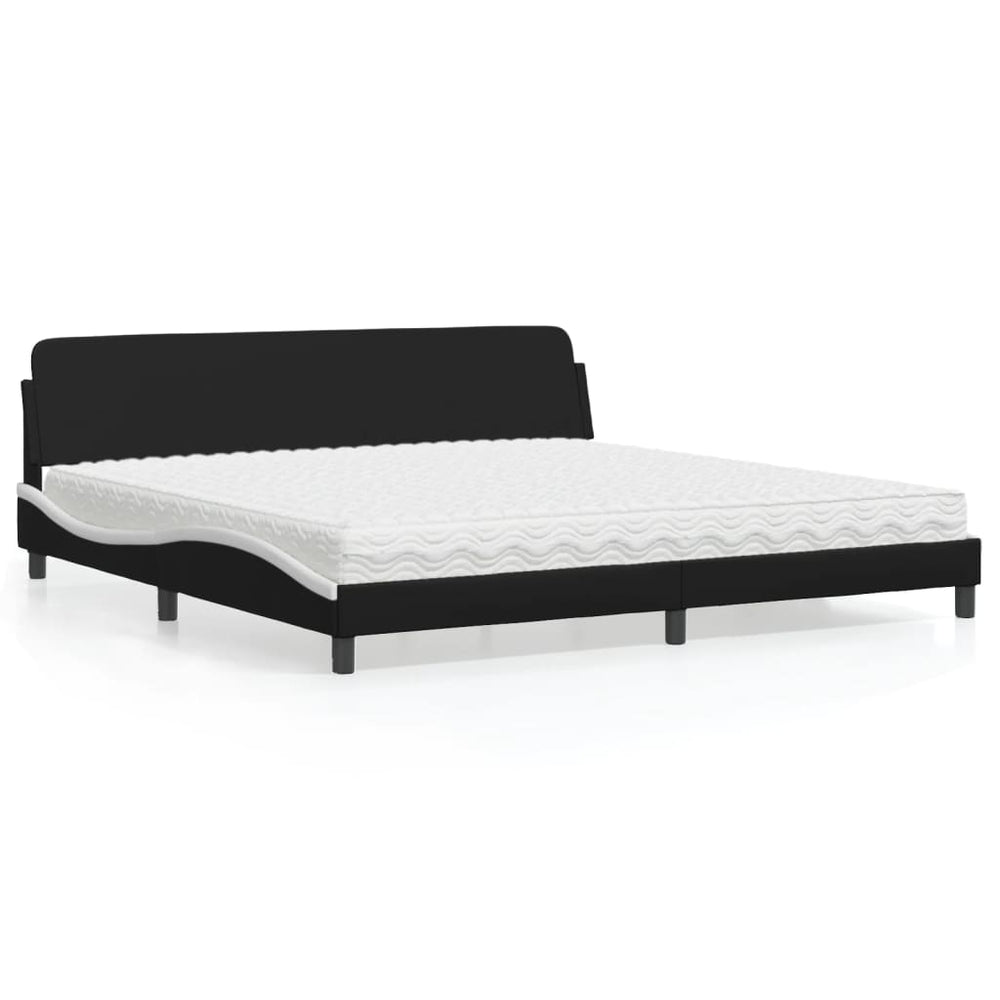 Bett mit Matratze Dover 200x200 cm Kunstleder