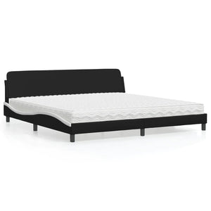 Bett mit Matratze Dover 200x200 cm Kunstleder
