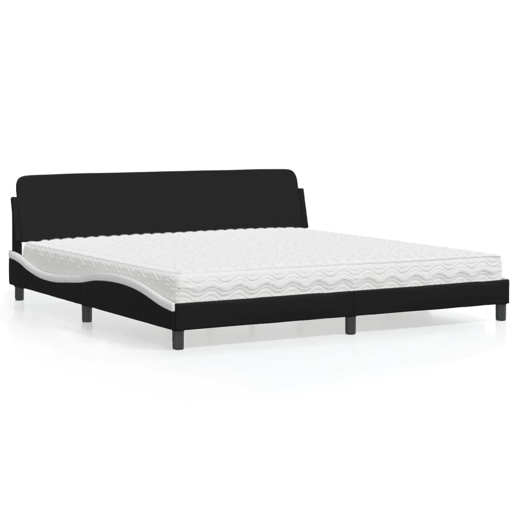 Bett mit Matratze Dover 200x200 cm Kunstleder
