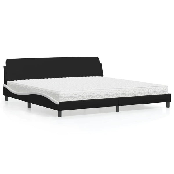 Bett mit Matratze Dover 200x200 cm Kunstleder