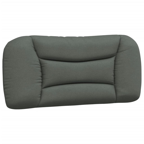 Bett mit Matratze Dunkelgrau 80x200 cm
